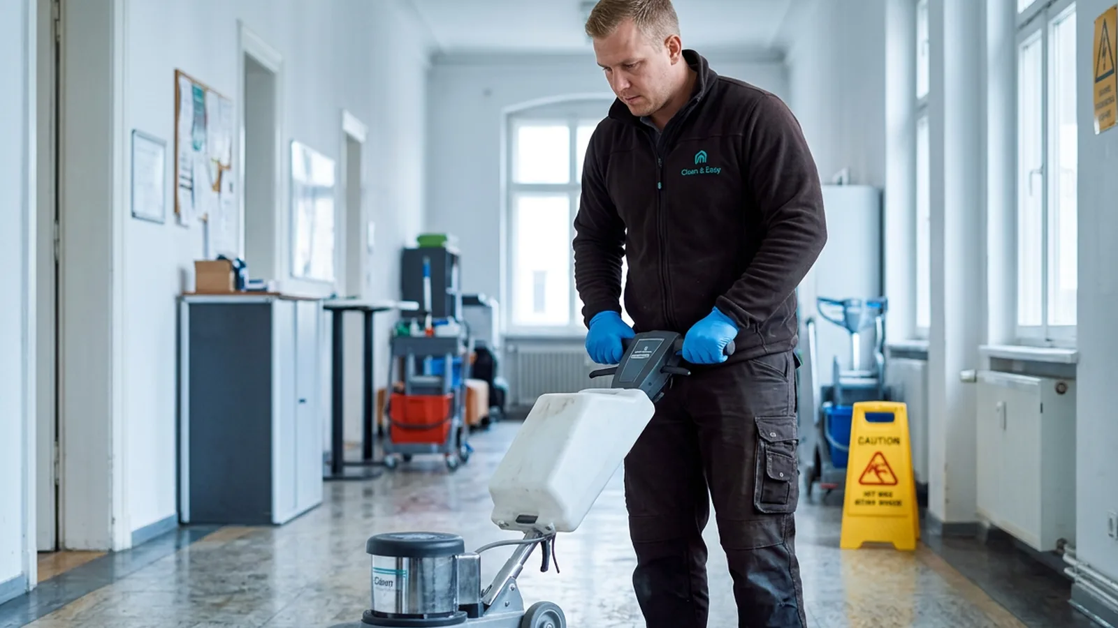 Grundreinigung & Intensivpflege